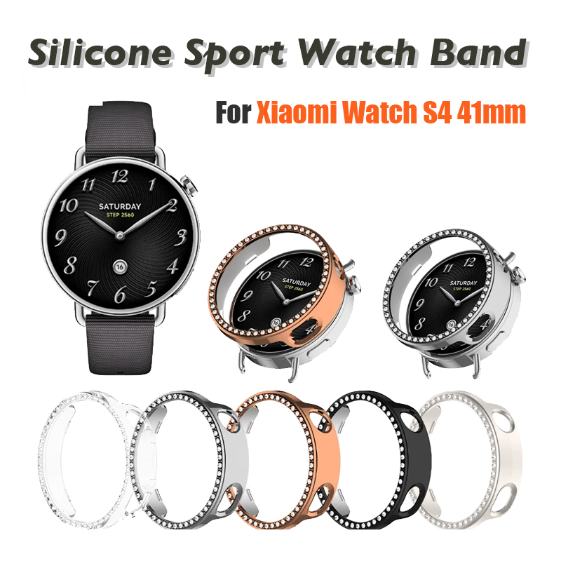 Smartwatch Watches Xiaomi - Single Row Dril Hollow Case For