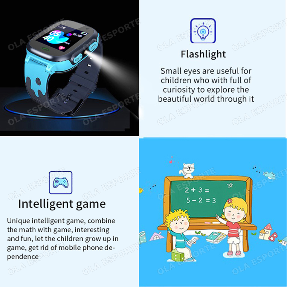 New Kids Smart Watch Child HD  - Smartwatch Watches For Kid Girl recension och pris