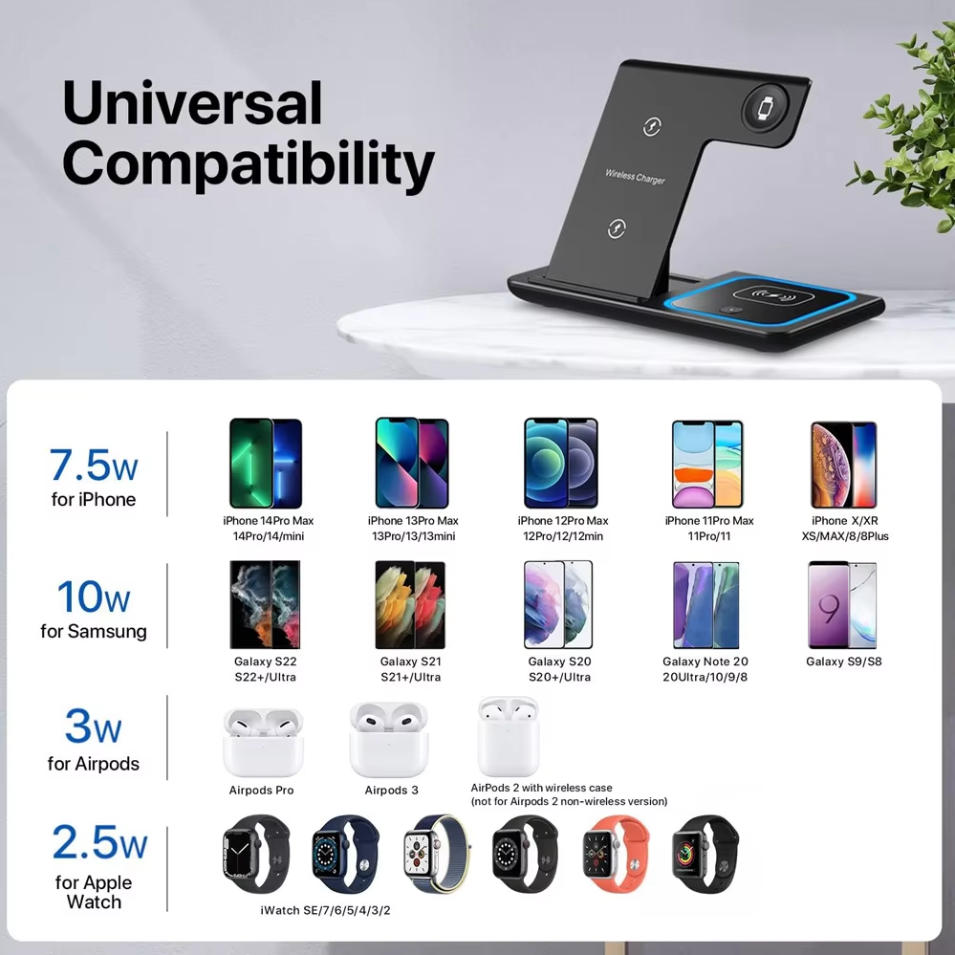 Fast Wireless Charger Charging - Smartwatch Watches Xiaomi recension och pris