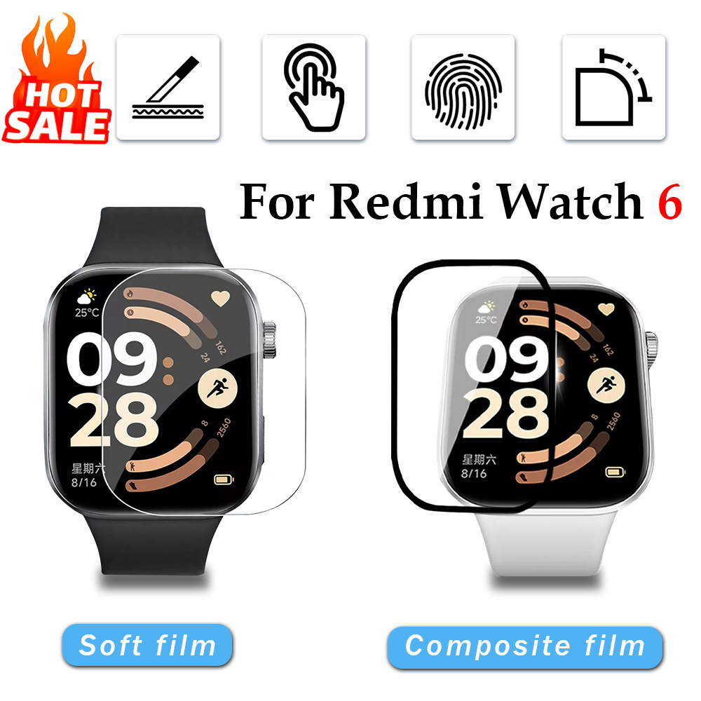 1-5Pcs Soft Film for Xiaomi Re - Smartwatch Redmi Watches recension och pris