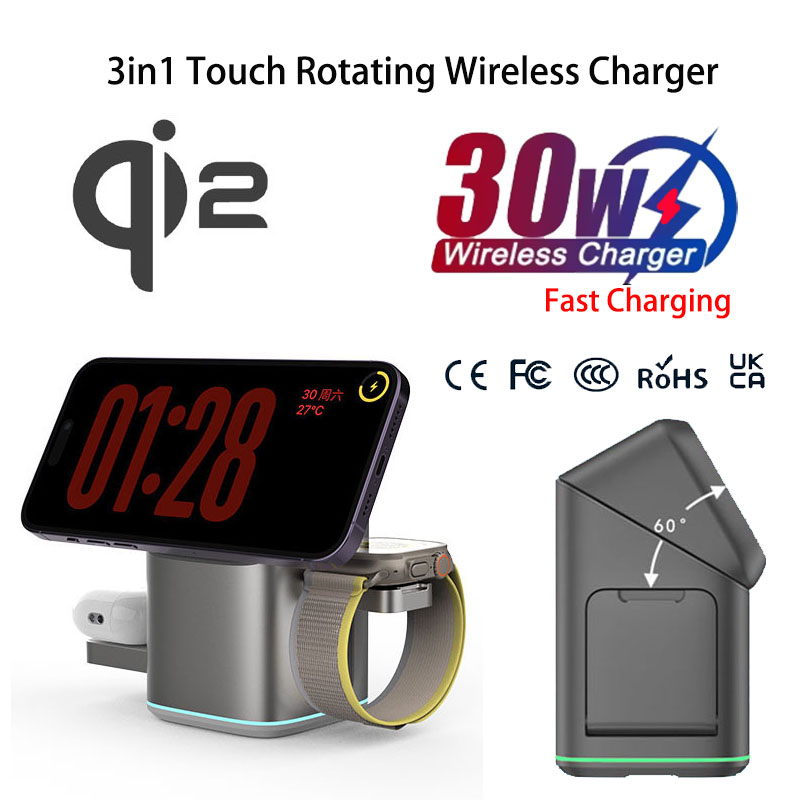 Praiser 25W Qi2 Foldable Touch - Smartwatch Watches Xiaomi recension och pris