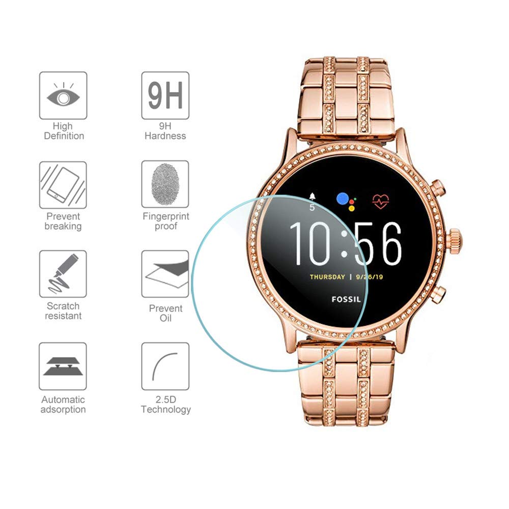 2PCS Tempered Glass For Fossil - Fossil Watches Smartwatch Gen 6 recension och pris