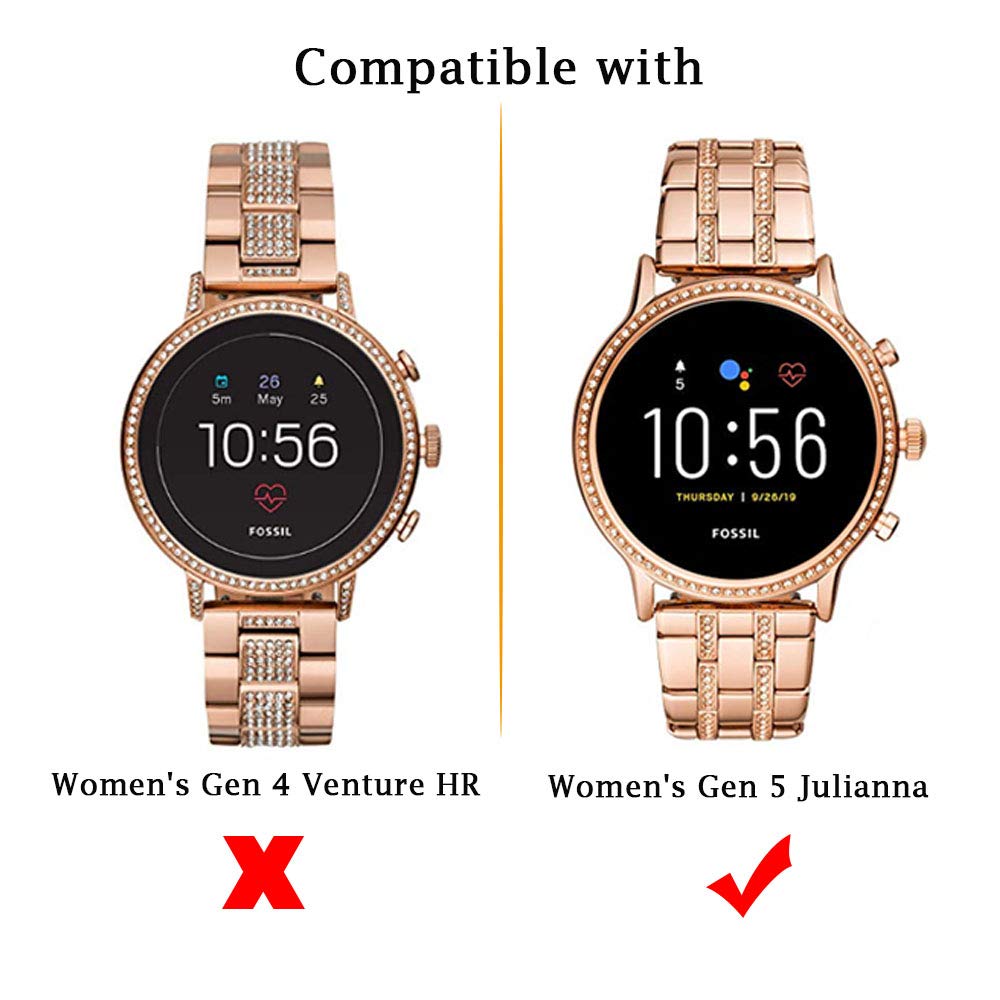 2PCS Tempered Glass For Fossil - Fossil Watches Smartwatch Gen 6 recension och pris