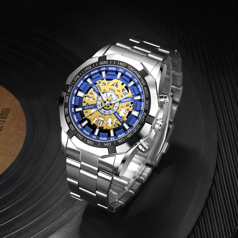 Luxury Fashion Skeleton Watch  - Smartwatch Military Watches For Men recension och pris
