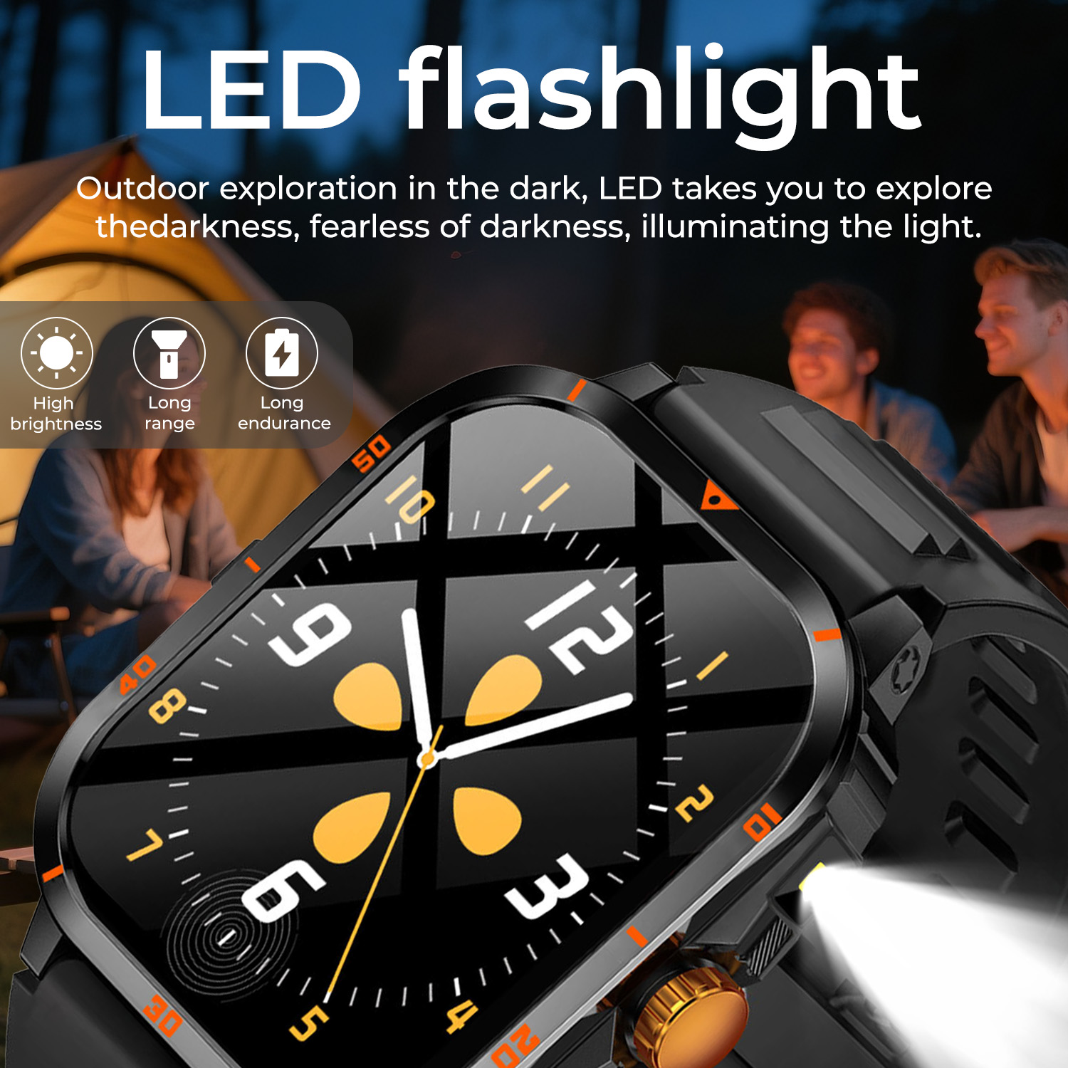2025 NEW Military Smartwatch 2 - Smartwatch Military Watches For Men recension och pris