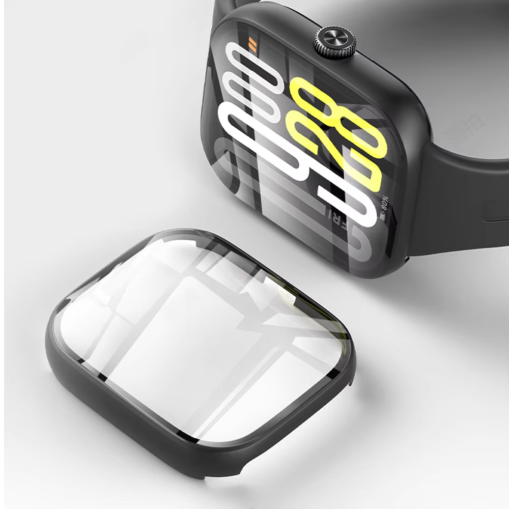 Tempered Glass+Case For Xiaomi - Smartwatch Watches Xiaomi recension och pris
