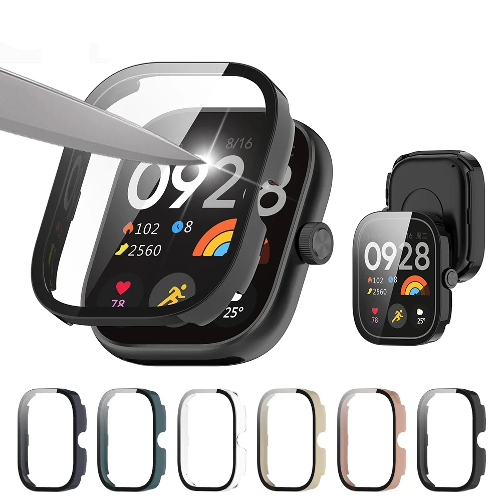 Tempered Glass+Case For Xiaomi - Smartwatch Watches Xiaomi recension och pris