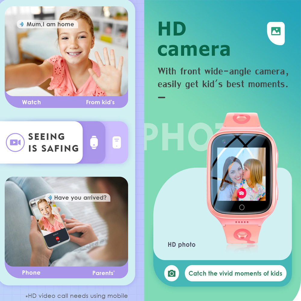 4G Smart Watch Kids GPS WiFi V - Smartwatch Watches For Kid Girl recension och pris