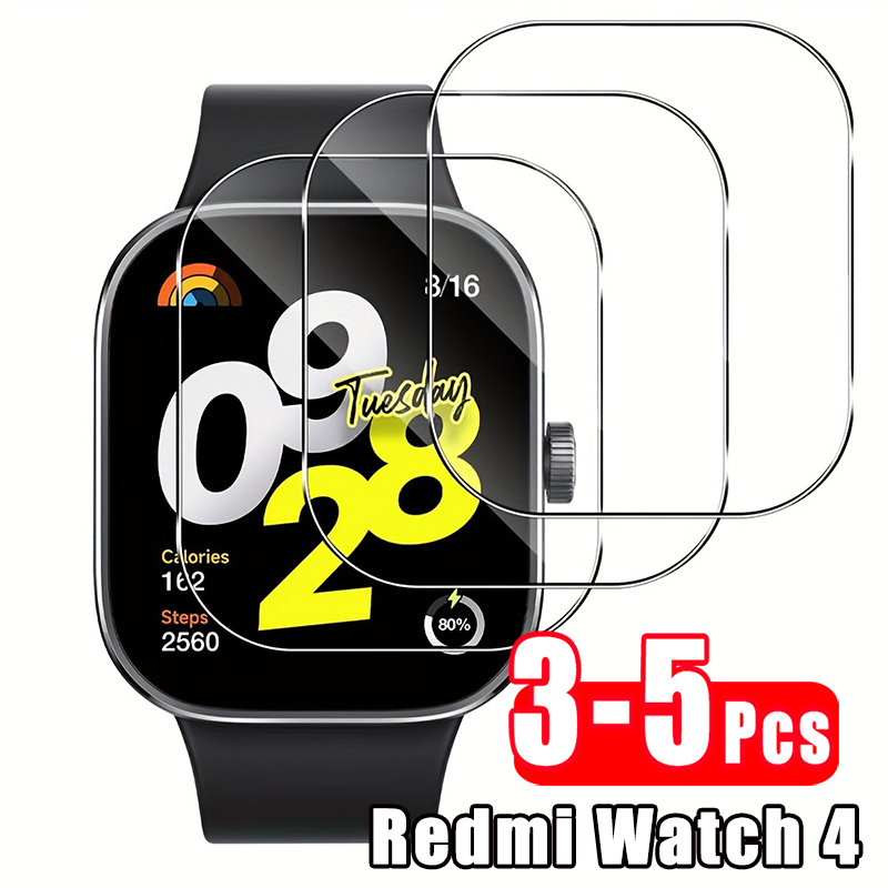 3-5Pcs Premium Tempered Glass  - Smartwatch Watches Xiaomi recension och pris