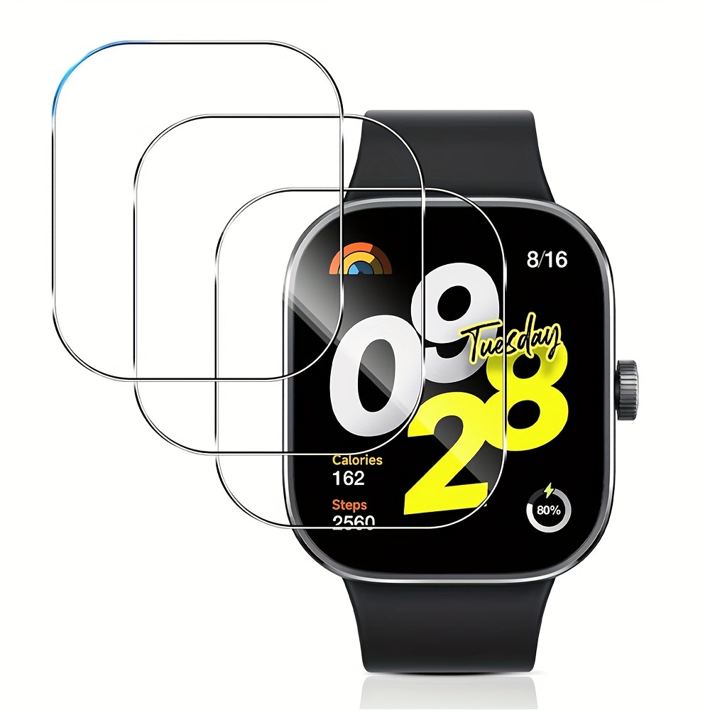 3-5Pcs Premium Tempered Glass  - Smartwatch Watches Xiaomi recension och pris