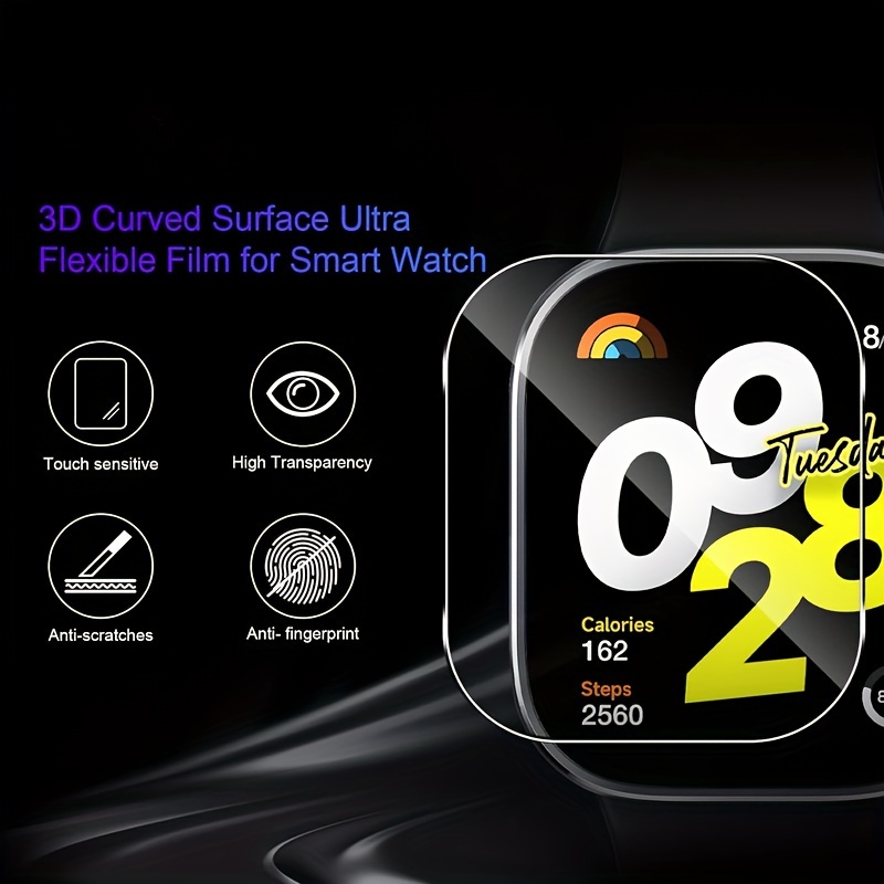 3-5Pcs Premium Tempered Glass  - Smartwatch Watches Xiaomi recension och pris