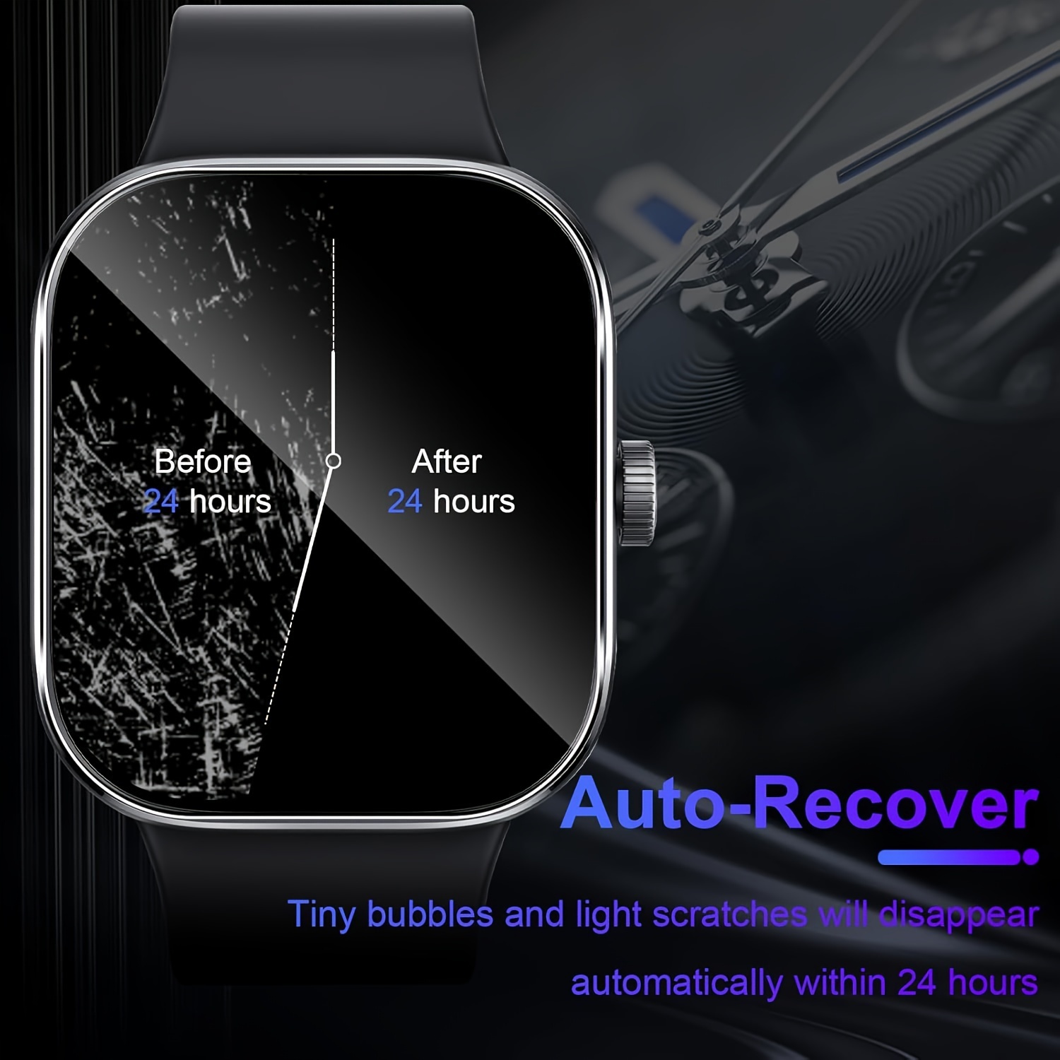 3-5Pcs Premium Tempered Glass  - Smartwatch Watches Xiaomi recension och pris