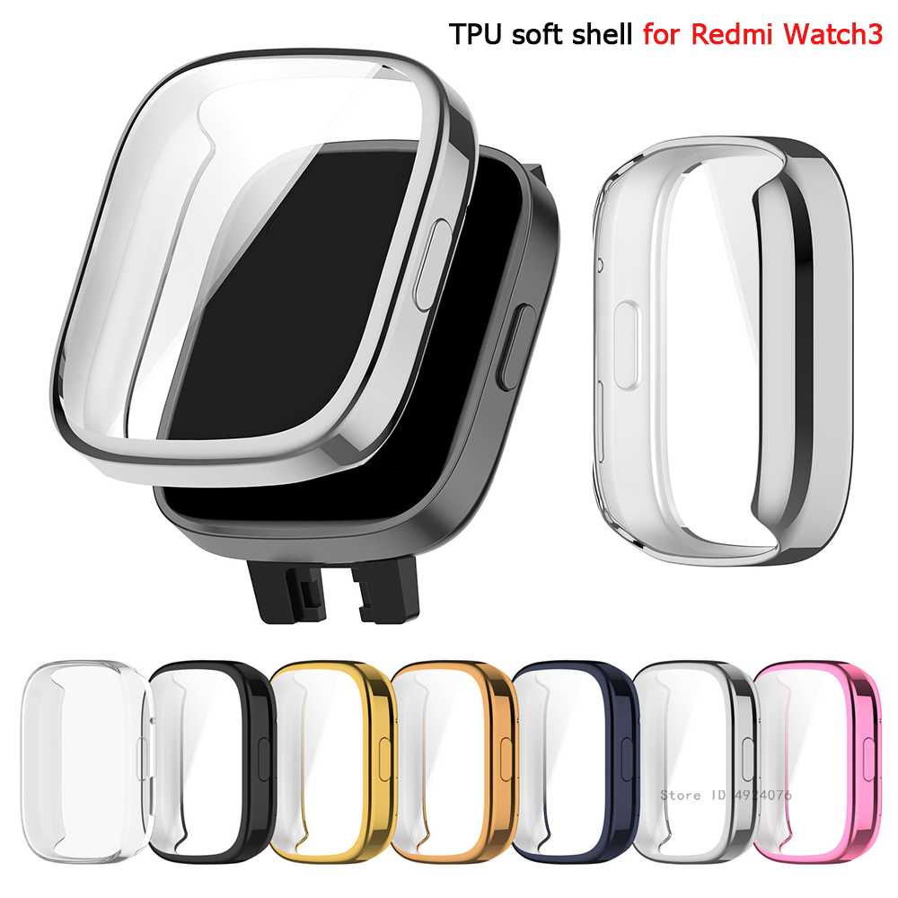TPU Soft Silicone Case Glass F - Smartwatch Redmi Watches recension och pris