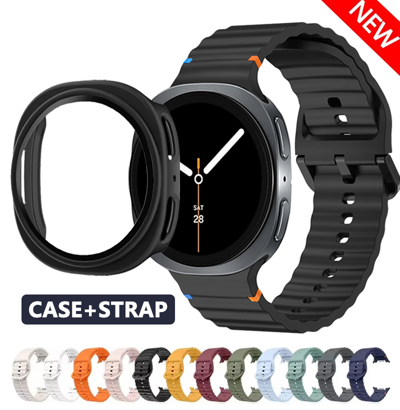Hollow case+Official Silicone  - Smartwatch Samsung Watches For Women recension och pris