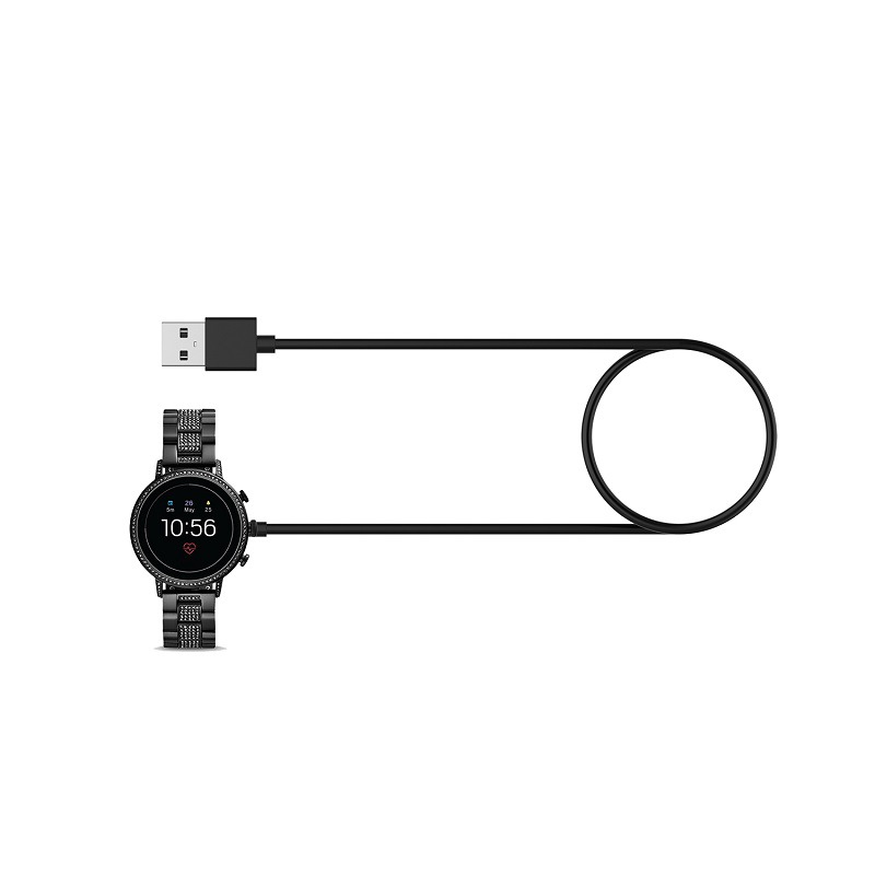 1M USB Charging Cable For Foss - Fossil Watches Smartwatch Gen 6 recension och pris