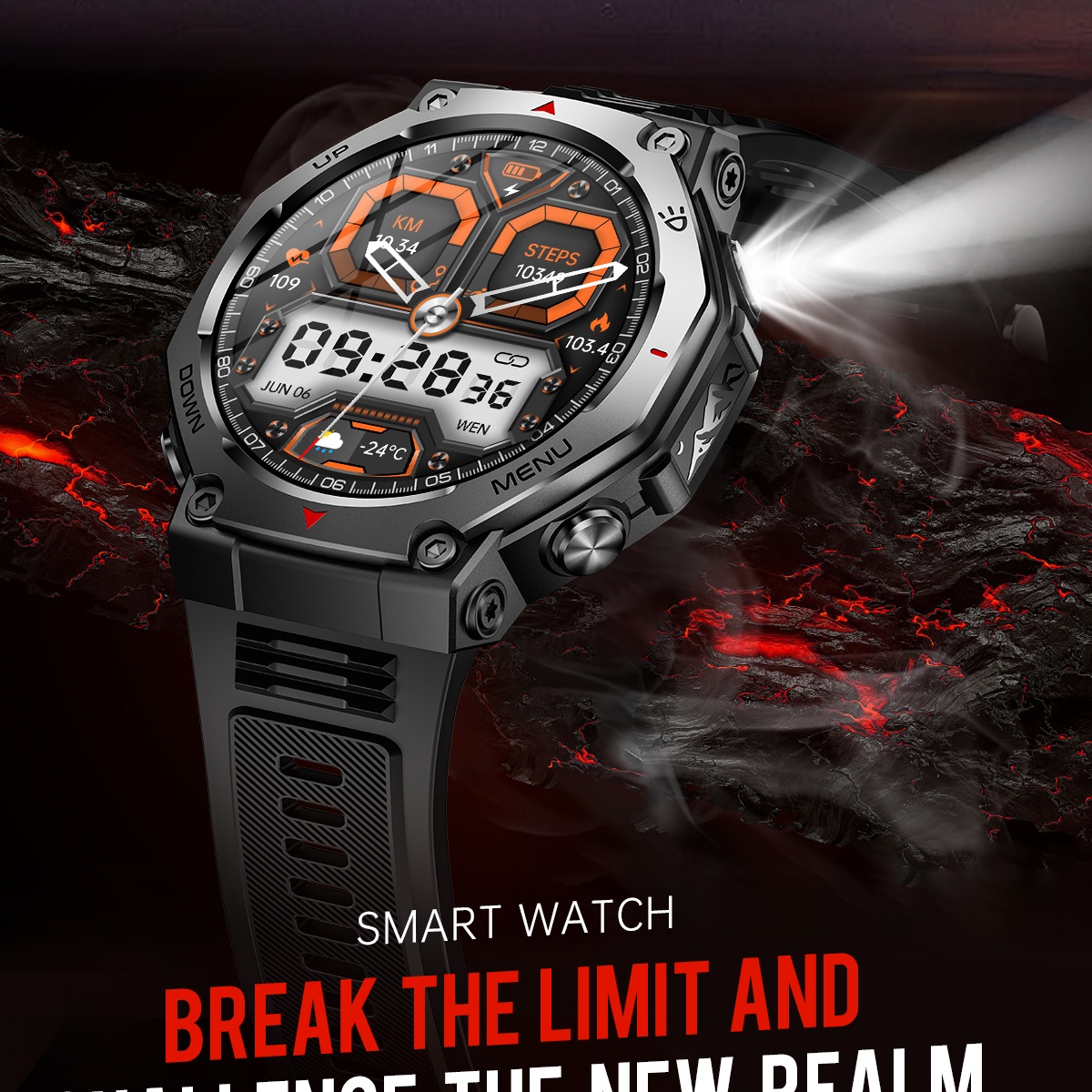 2025 New Professional Sports S - Watch Vs Amazfit recension och pris