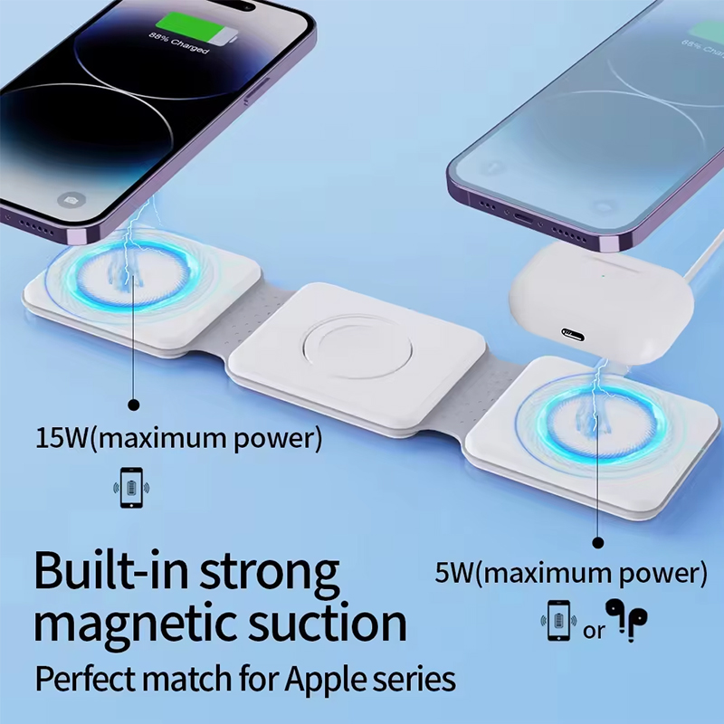 Universal Qi2 Magnetic Foldabl - Smartwatch Watches Xiaomi recension och pris