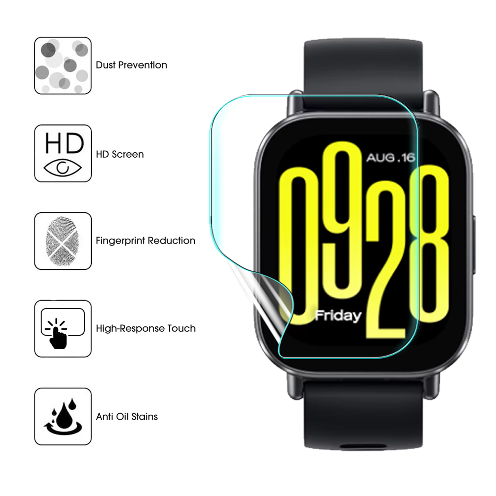 Hydrogel Film For Xiaomi Redmi - Smartwatch Watches Xiaomi recension och pris