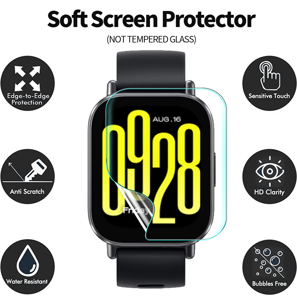 Hydrogel Film For Xiaomi Redmi - Smartwatch Watches Xiaomi recension och pris