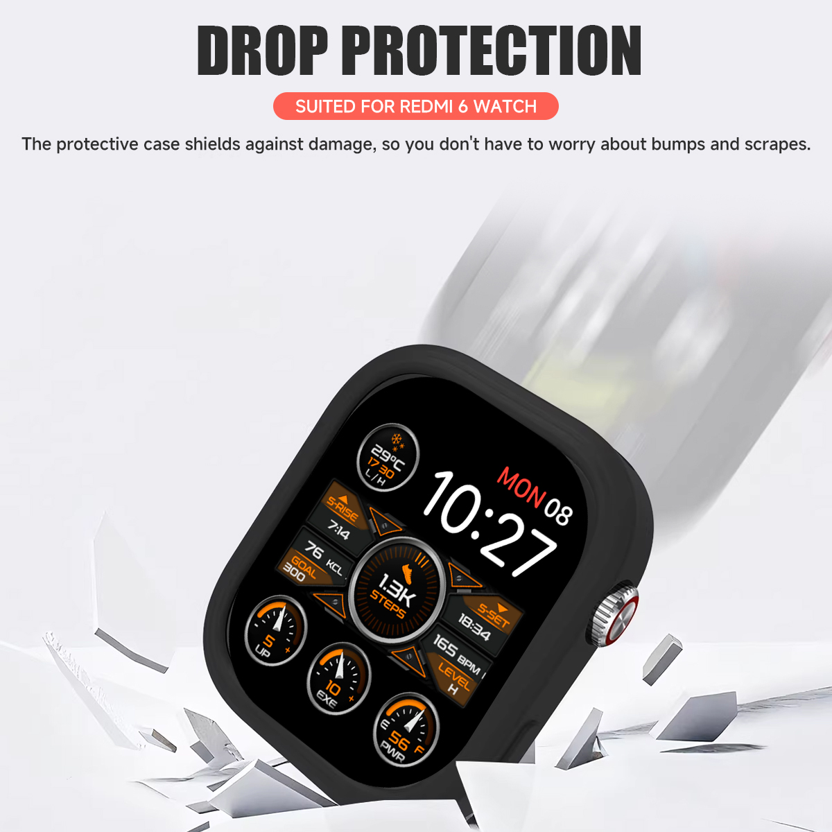 For Xiaomi Redmi Watch 6 Silic - Smartwatch Watches Xiaomi recension och pris