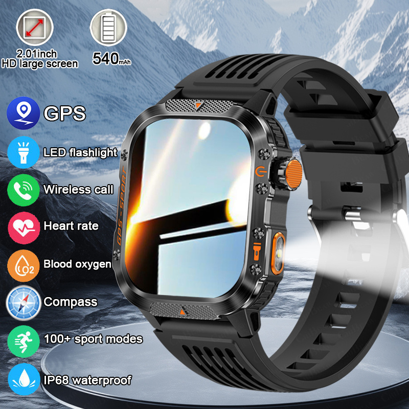 2025 New Military Sports Smart - Smartwatch Military Watches For Men recension och pris