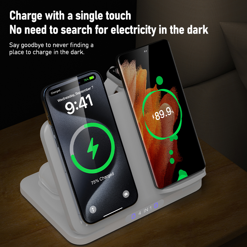 4 in 1 Dual Phone Wireless Cha - Smartwatch Watches Xiaomi recension och pris