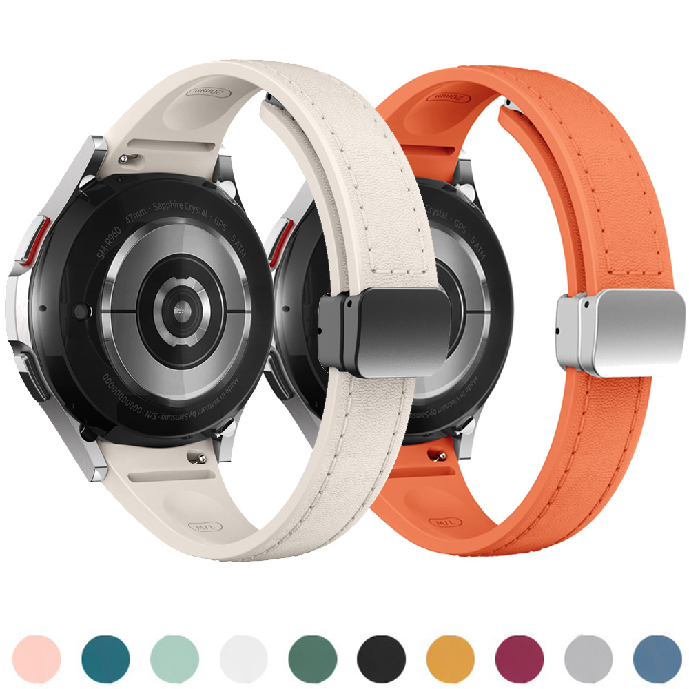 Genuine Leather+silicone Strap - Smartwatch Samsung Watches For Women recension och pris
