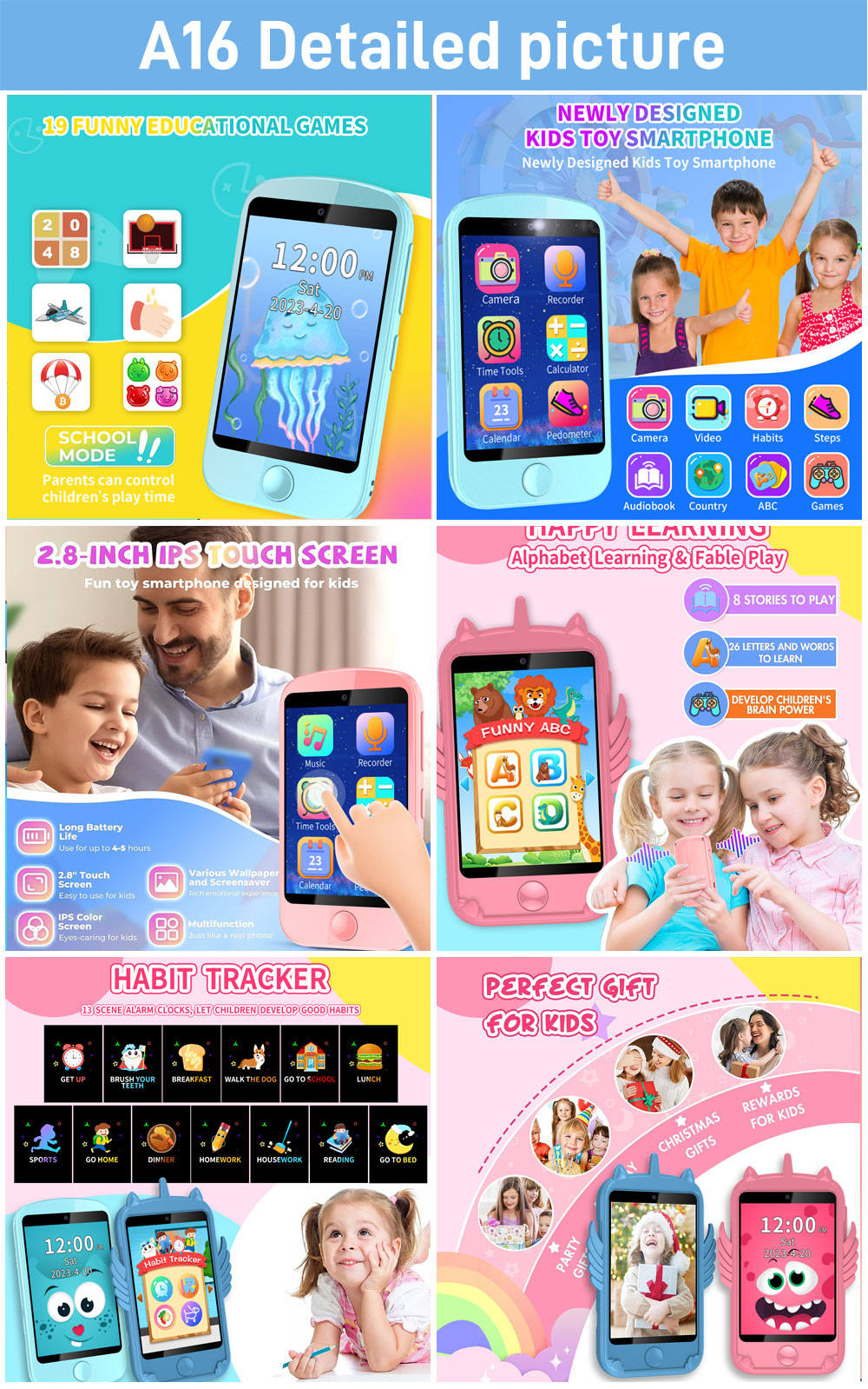 2G 4G Kids Smart Watch Phone G - Smartwatch Watches For Kid Girl recension och pris