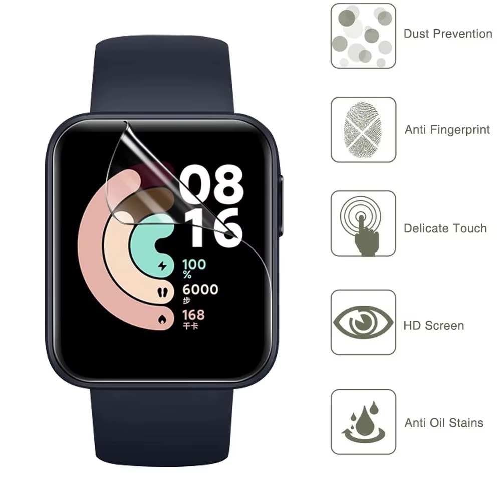 Hydrogel Film for Xiaomi Redmi - Smartwatch Watches Xiaomi recension och pris